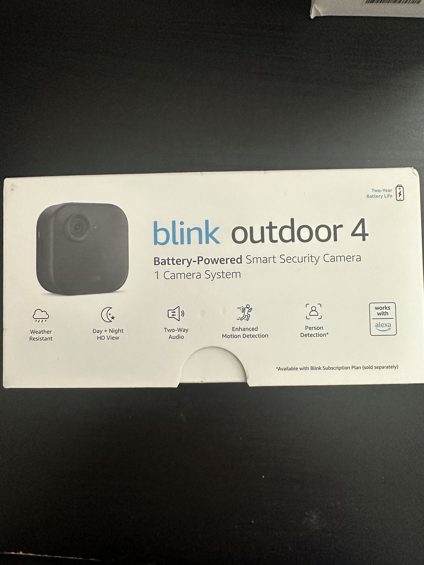 Blink Outdoor 4 - Battery-Powered Smart Security Camera System