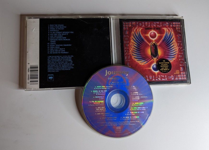 Journey Greatest Hits CD Album