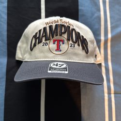 Texas Rangers WS Champion Hat.