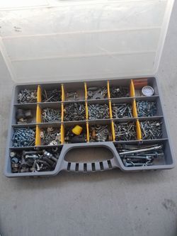 Tools screws box only pick up.