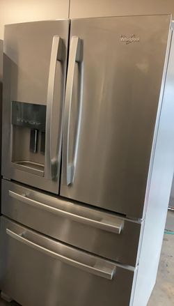 Whirlpool 4 Door Stainless Steel Fridge
