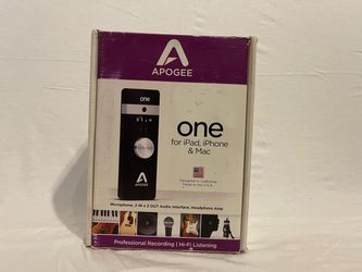 Apogee ONE for iPad, iPhone, and Mac Professional Recording Package