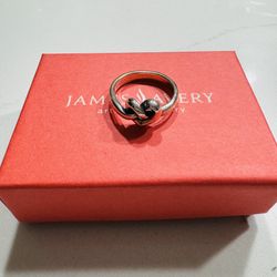 James Avery Retired Heart Knot Ring