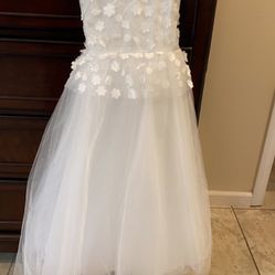 New Communion Dress  / Flower Girl Dress Size 10/12