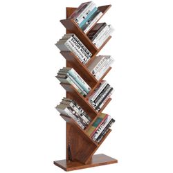 Tree-Shaped Freestanding Bookshelf
