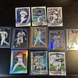 Dodger Topps Lot 