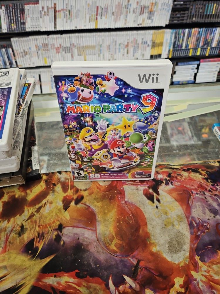 Mario Party 9 (Nintendo Wii, 2012) Complete w/Manual CIB - Tested