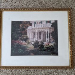 Wall arts in glass frames