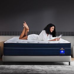 Queen Mattress 14 Inch,Memory Foam Hybrid Queen Size Mattresses