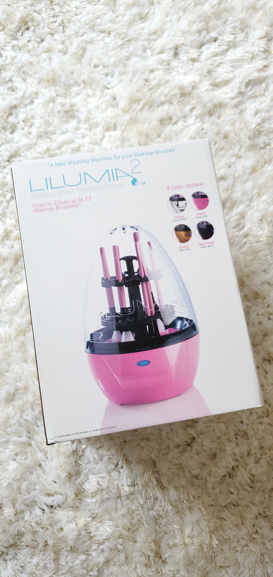 Lilumia 2 makeup brush cleaning device