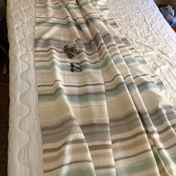 Shower Curtain And Hooks