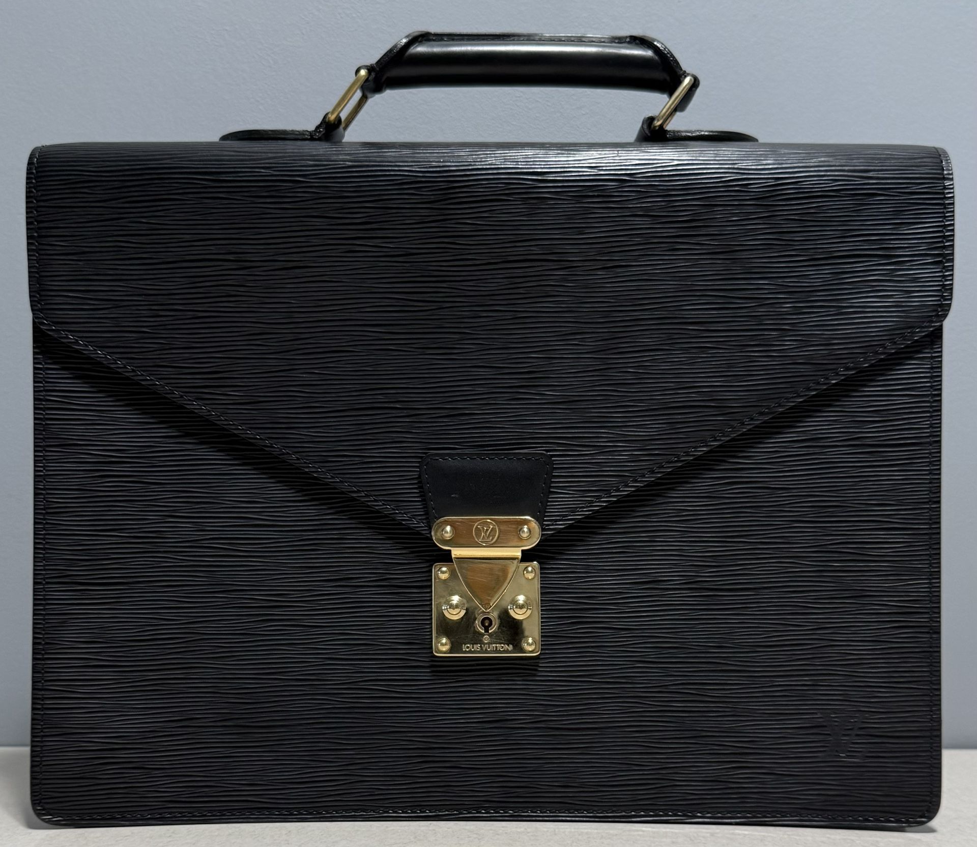 Louis Vuitton Epi Leather Briefcase Vintage