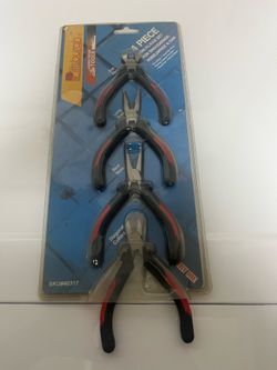 Pittsburgh 4-Piece Mini Pliers Set