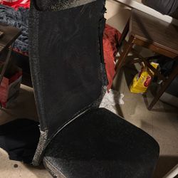 Chair and table