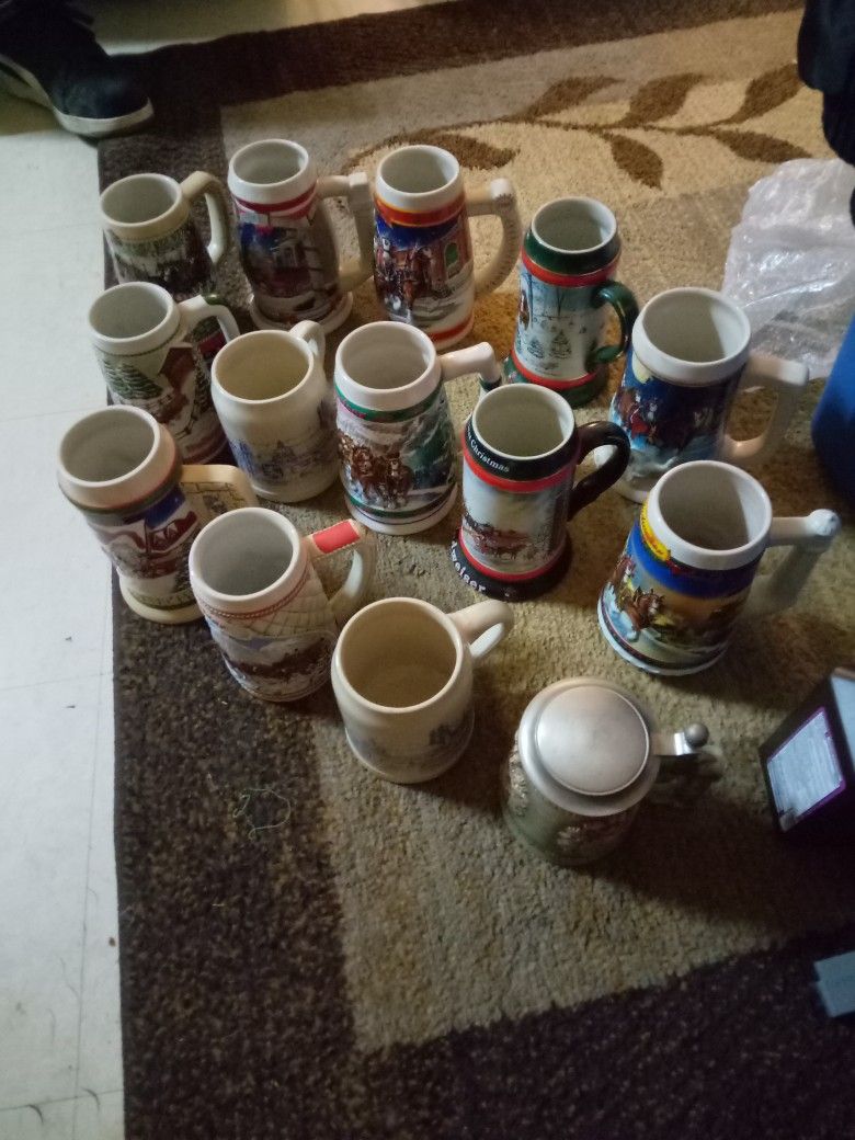 Budweiser Beer Stein's