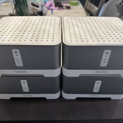 Sonos Connect:Amp (4) / Revel C363 Speakers (6) 