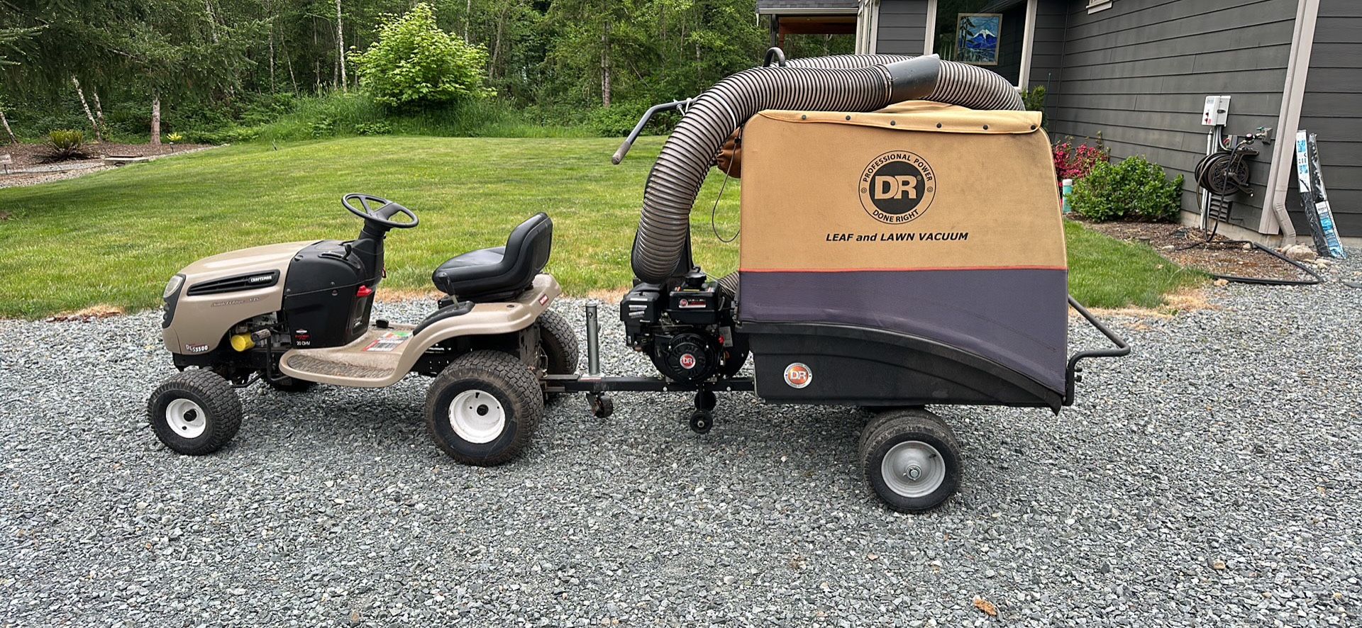 DR PRO 330 Leaf and Lawn Vacuum for Sale in Graham, WA OfferUp