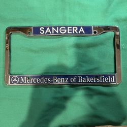 SANGERA Mercedes-Benz license plate frame 