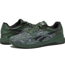 Reebok Nano X5 Men's Breakaway Green Crossfit Sneakers Shoes Size 9 NWOB