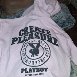 Med. Men's Create Pleasure Playboy Sweatshirt