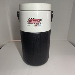 Vintage Coleman Black 1/2 Gallon Polylite Jug Thermos Dale Earnhardt Promo
