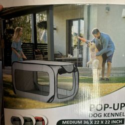 Pop Up Dog Kennel
