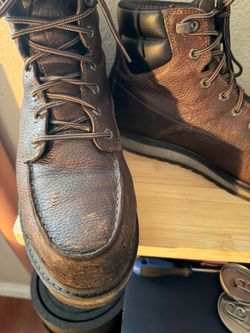 Timberland pros steel toe men’s size 9
