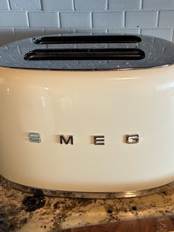 Smeg 2-Slice Retro Toaster Cream