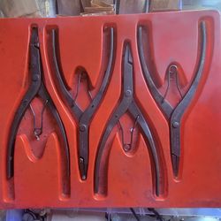 Snap On  Snap Ring Plier Set