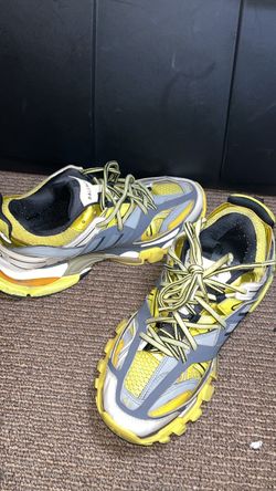 Balenciaga Track Sneakers Yellow Grey