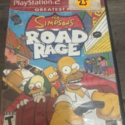Simpsons Road Rage Ps2