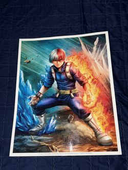 16x20 Todoroki Shoto Poster 