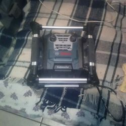 Bosch Jobsite Bluetooth Speaker 
