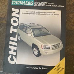 CHILTON Toyota Lexus Repair Manual