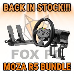 🏎️ FINANCE AVAILABLE 🏎️ MOZA R5 BUNDLE - BRAND NEW.