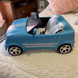  Blue Sports Car For American Girl Dolls
