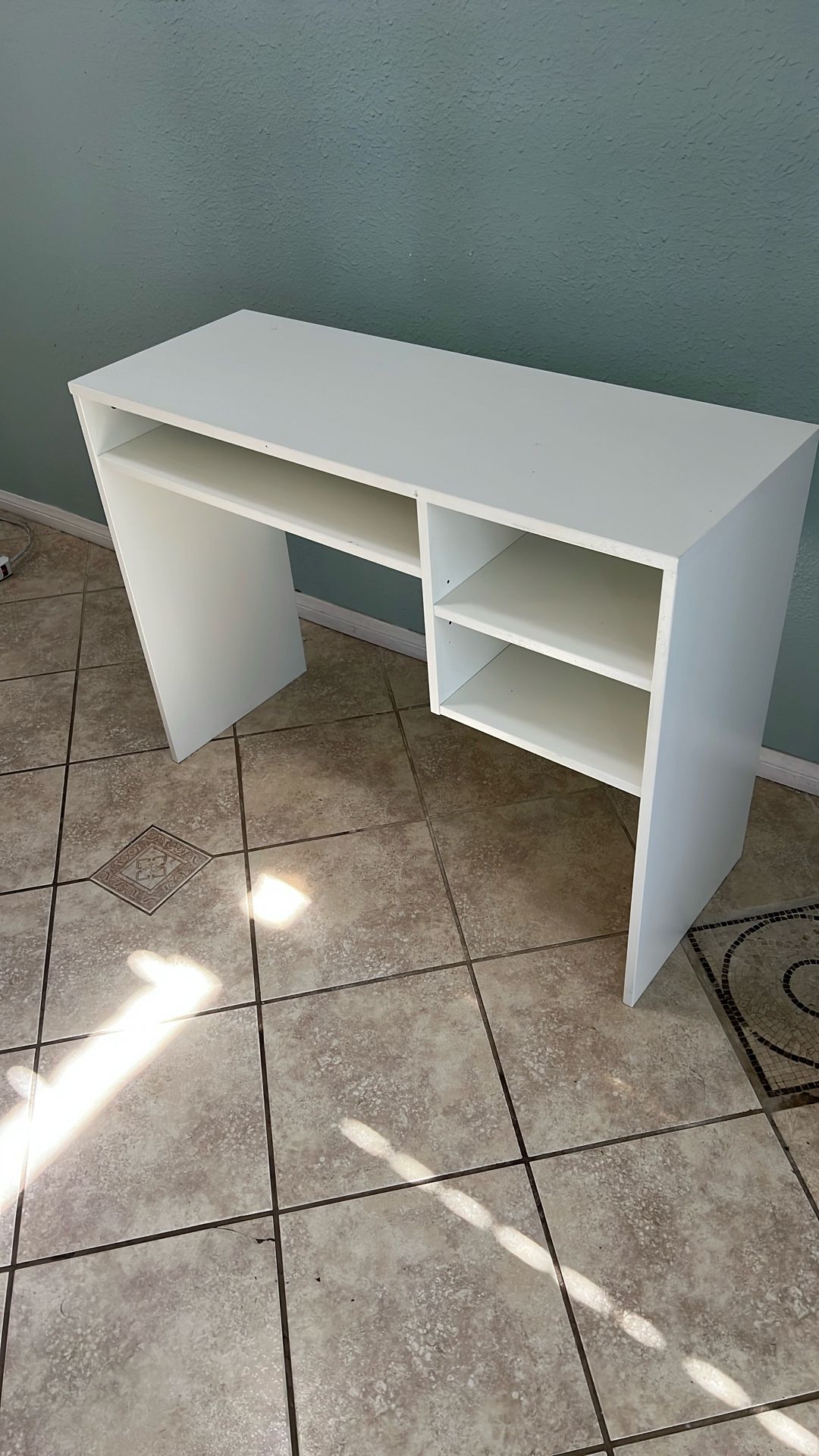 Desk, White, Small