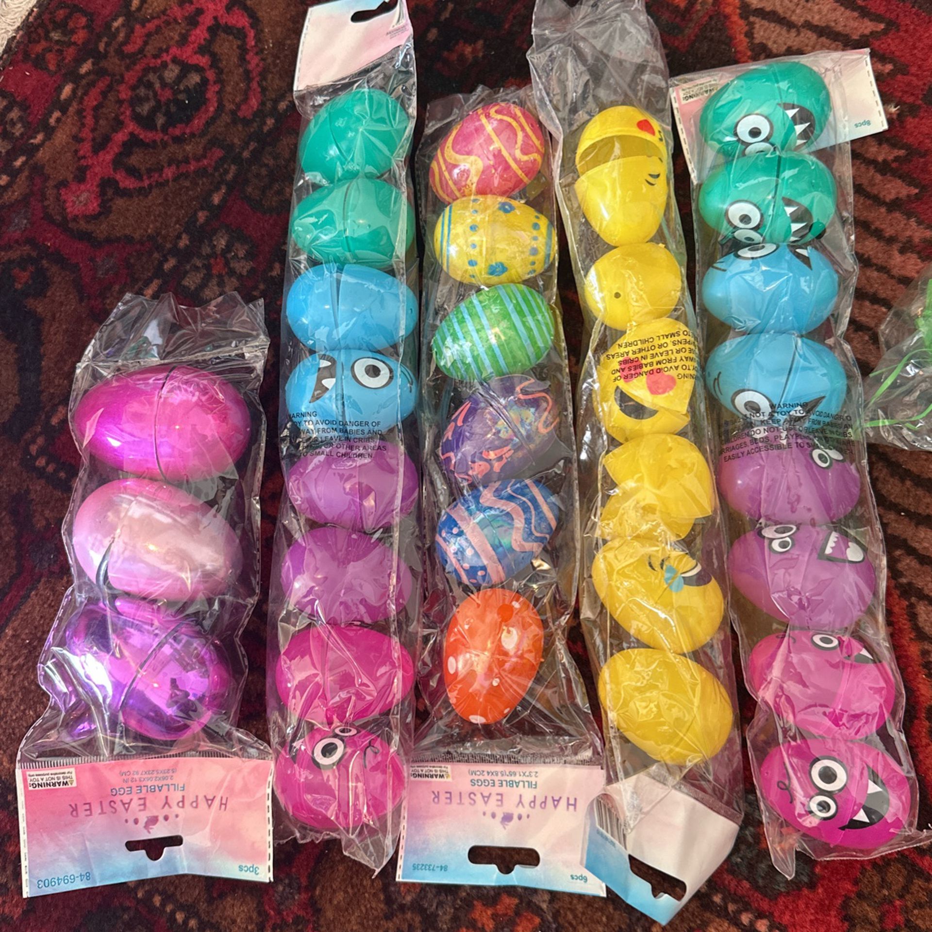 Easter Eggs And Grass Take All 15 Items $9 Or Best Offer