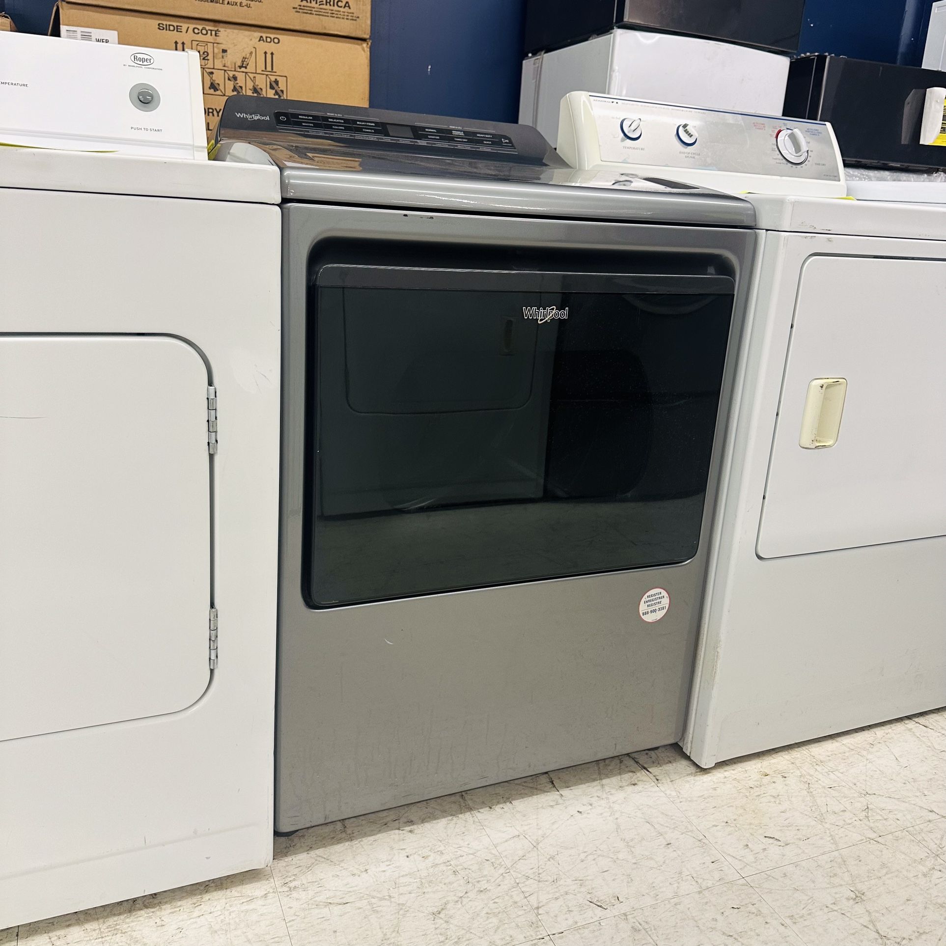 Whirlpool 7.4 CU. FT. Front Load Electric Dryer!