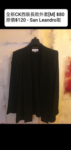 CK Office suit Long Jacket M Size