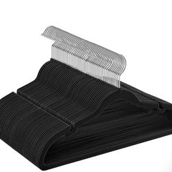 Black Velvet Hangars