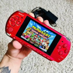 64gb Retro Modded PSP 3000 (Like New) Over 1700 Gba/Snes And 45 PSP Titles Installed On The System 😃 READ DESC.