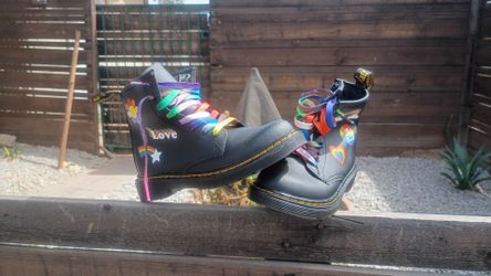 Dr. Martens Pride Edition Lace-Up Boots