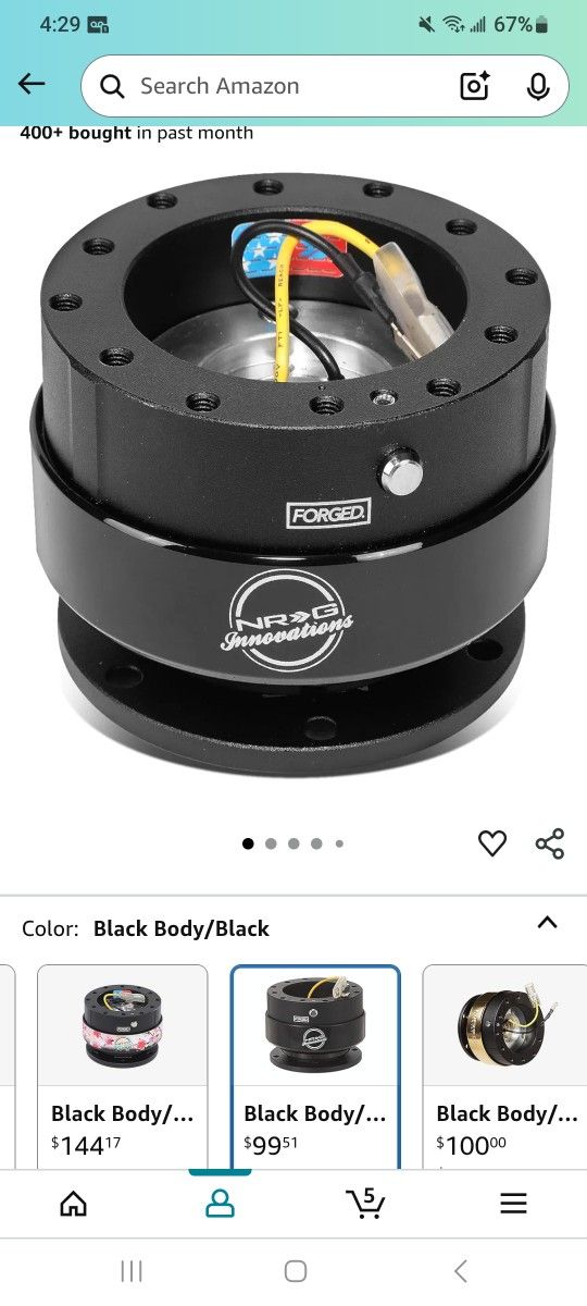 NRG quick release For Steering Wheel