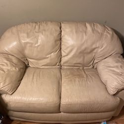 Leather Couch 