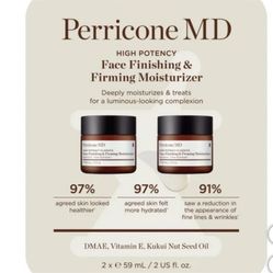 Perricone MD high potency face finishing & firming Moisturizer 2 X 59Ml