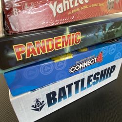 Set Of 4 Casual/family Board Games