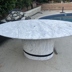 Outdoor Marble Table