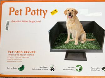 Pet Potty Park Deluxe Dog Relief System