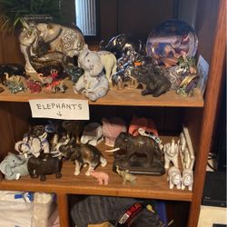 Elephant collection. Various prices. Inquire if interested.